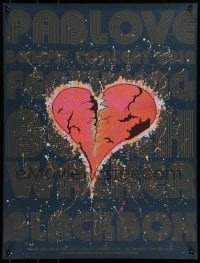 6b163 PABLOVE BENEFIT CONCERT #18/48 19x25 art print '12 art of broken heart for benefit concert!