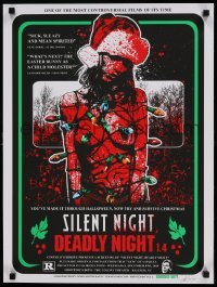 6b181 SILENT NIGHT, DEADLY NIGHT signed #30/55 18x24 art print R10 by artist James Rheem Davis!