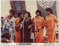 6c506 CELEBRATION AT BIG SUR color 11x14 still '71 celebrate with Joan Baez and backup singers!