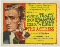 6c031 ACTRESS TC '53 art of Spencer Tracy & Jean Simmons, directed by George Cukor!