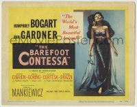 6c054 BAREFOOT CONTESSA TC '54 full-length art of sexy Ava Gardner, world's most beautiful animal!