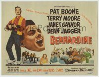 6c064 BERNARDINE TC '57 America's New Boy friend Pat Boone in his first movie!