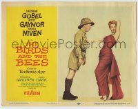 6c477 BIRDS & THE BEES LC #1 '56 wacky George Gobel seduced by sexy Mitzi Gaynor!
