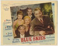 6c487 BLUE SKIES LC #7 '46 Bing Crosby, Fred Astaire, Olga San Juan, Caulfield, Irving Berlin!