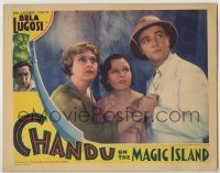 6c507 CHANDU ON THE MAGIC ISLAND LC '35 Bela Lugosi in the border, rare full-color first release!