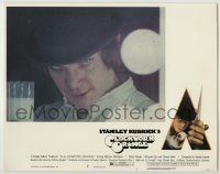 6c516 CLOCKWORK ORANGE LC #7 '72 Stanley Kubrick classic, best close up of Malcolm McDowell!