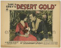 6c545 DESERT GOLD LC '26 romantic c/u of Neil Hamilton & pretty Shirley Mason, Zane Grey!