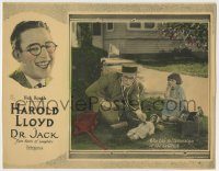 6c010 DR. JACK LC '22 wacky doctor Harold Lloyd says girl's doll has inflammation of the sawdust!