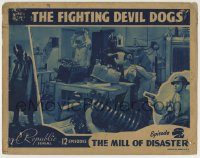 6c577 FIGHTING DEVIL DOGS chapter 2 LC '38 bad guys in hazmat suits destroy wacky laboratory!