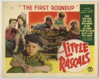 6c582 FIRST ROUNDUP LC R51 Little Rascals, great montage of the Our Gang kids!