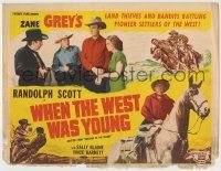 6c209 HERITAGE OF THE DESERT TC R51 Randolph Scott, Zane Grey, When the West Was Young!