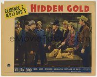 6c633 HIDDEN GOLD LC '40 William Boyd as Hopalong Cassidy with gold by lots of men!