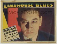 6c706 LIMEHOUSE BLUES LC '34 super close up of halfbreed George Raft in yellowface makeup!
