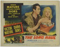 6c277 LONG HAUL TC '57 when Victor Mature breaks down sexy Diana Dors, the thrills are non-stop!