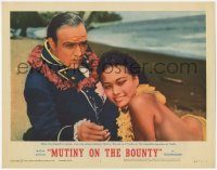 6c750 MUTINY ON THE BOUNTY LC #1 '62 love grows between Marlon Brando & sexy Tarita in Tahiti!