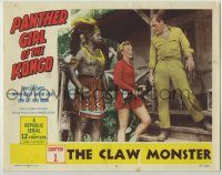 6c791 PANTHER GIRL OF THE KONGO chapter 1 LC #2 '55 Phyllis Coates & native man, The Claw Monster!
