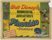 6c339 PINOCCHIO TC R45 you'll want to see Disney's Wonderful Adventures of Pinocchio again!