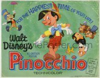 6c340 PINOCCHIO TC R71 Disney classic fantasy cartoon about a wooden boy who wants to be real!