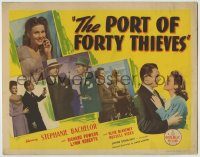 6c344 PORT OF 40 THIEVES TC '44 strange tale of a mysterious beauty who hides murderous misdeeds!