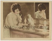 6c836 SADIE LOVE LC '19 Billie Burke later of Wizard of Oz asks ceramic bird if all men are false!