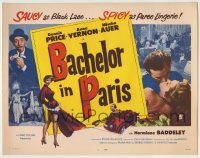 6c376 SONG OF PARIS TC '53 sexy Anne Vernon, Mischa Auer, Dennis Price, Bachelor in Paris!