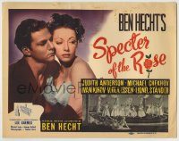6c377 SPECTER OF THE ROSE TC '46 Judith Anderson, Michael Chekhov, directed by Ben Hecht, ballet!