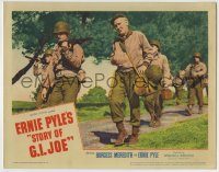 6c892 STORY OF G.I. JOE LC '45 William Wellman, Burgess Meredith as Ernie Pyle with soldiers!