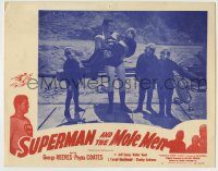 6c905 SUPERMAN & THE MOLE MEN LC #3 '70s George Reeves rescuing aliens, commercial reproduction!