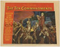 6c920 TEN COMMANDMENTS LC #7 '56 best image of Charlton Heston with the tablets, Cecil B. DeMille
