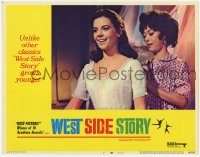 6c976 WEST SIDE STORY LC #3 R68 Academy Award winning musical, Natalie Wood & Rita Moreno!