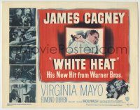 6c414 WHITE HEAT TC '49 James Cagney is Cody Jarrett, classic film noir, top of the world, Ma!