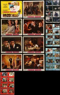 6d144 LOT OF 64 LOBBY CARDS '60s-80s complete & incomplete sets from a variety of movies!
