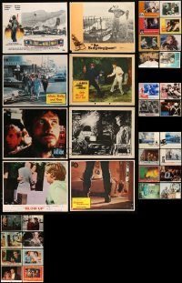 6d146 LOT OF 60 LOBBY CARDS '60s-80s great scenes from a variety of different movies!
