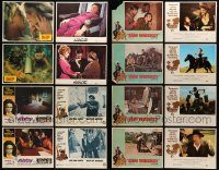 6d152 LOT OF 34 LOBBY CARDS '60s-70s incomplete sets from a variety of different movies!