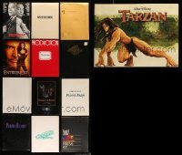 6d067 LOT OF 13 PRESSKITS WITH SUPPLEMENTS ONLY '80s-90s advertising a variety of different movies!