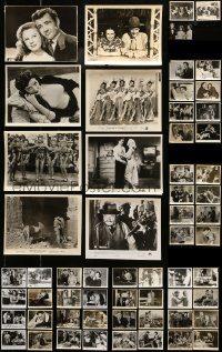 6d264 LOT OF 59 8X10 STILLS '50s-80s great scenes from a variety of different movies!