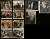 6d330 LOT OF 11 COWBOY WESTERN 8X10 STILLS AND PICTURE FRAME PHOTOS '30s-50s scenes & portraits!