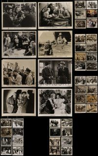 6d272 LOT OF 46 8X10 STILLS '30s-80s great scenes from a variety of different movies!