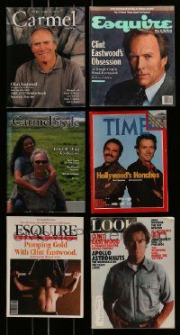 6d180 LOT OF 6 MAGAZINES WITH CLINT EASTWOOD COVERS '70s-00s filled with images & information!