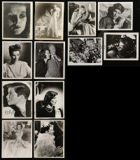 6d380 LOT OF 12 KATHARINE HEPBURN REPRO 8X10 PHOTOS '80s wonderful portraits of the great star!