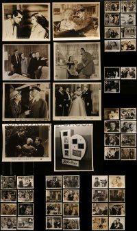 6d259 LOT OF 67 8X10 STILLS '40s-50s great scenes from a variety of different movies!