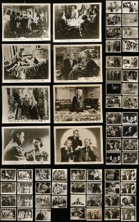 6d248 LOT OF 87 8X10 STILLS '40s-50s great scenes from a variety of different movies!