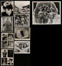 6d335 LOT OF 9 JUDY GARLAND 1960S-70S TV RE-RELEASE 8X10 STILLS R60s-R70s great movie scenes!