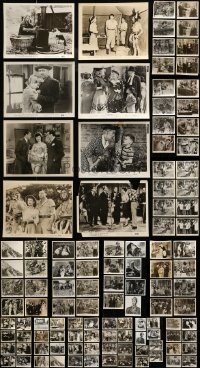 6d227 LOT OF 134 8X10 STILLS '50s great scenes from a variety of different movies!