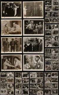 6d257 LOT OF 75 8X10 STILLS '50s great scenes from a variety of different movies!
