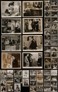 6d249 LOT OF 85 8X10 STILLS '40s-60s great scenes from a variety of different movies!