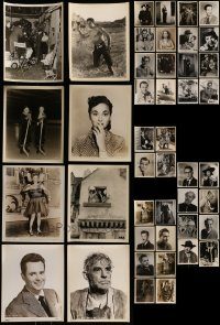 6d274 LOT OF 44 MOSTLY 1930S-40S 8X10 STILLS '30s-40s a variety of great portraits, some candid!