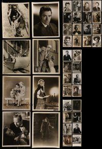 6d278 LOT OF 40 MOSTLY 1930S-40S 8X10 STILLS '30s-40s a variety of great portraits, some candid!