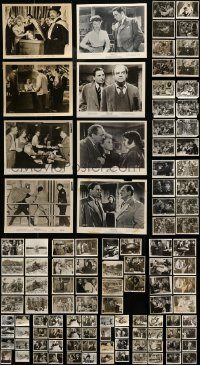 6d237 LOT OF 111 8X10 STILLS '40s-50s scenes from a variety of different movies!