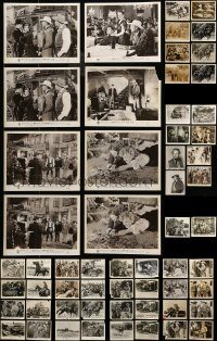 6d247 LOT OF 90 COWBOY WESTERN 8X10 STILLS '40s-50s great scenes from a variety of movies!